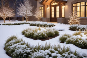 winter wonders - landscaping during the winter months in Rhode Island